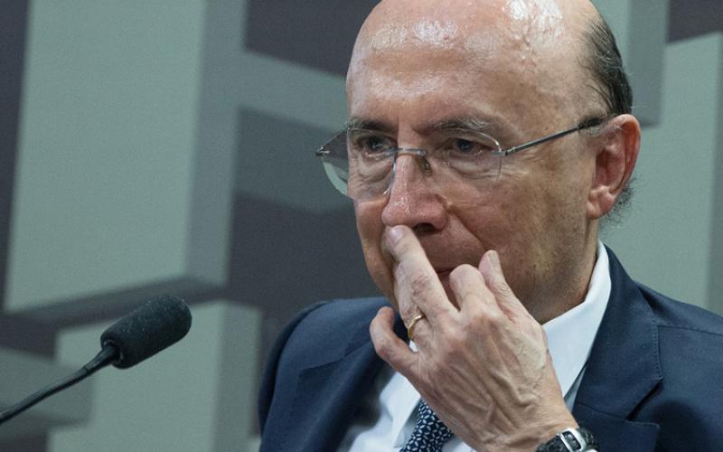 O candidato a presidente da República Henrique Meirelles (MDB) afirma intenção de privatizar a Caixa Foto: Lula Marques/AGPT
