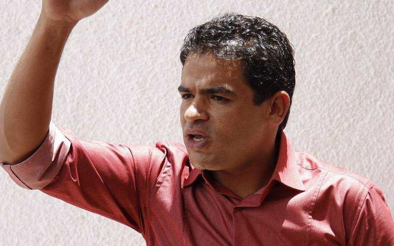Márcio Matos foi morto na frente do filho, em mais um crime contra lideranças da luta pela terra no Brasil Foto: Reprodução/MST