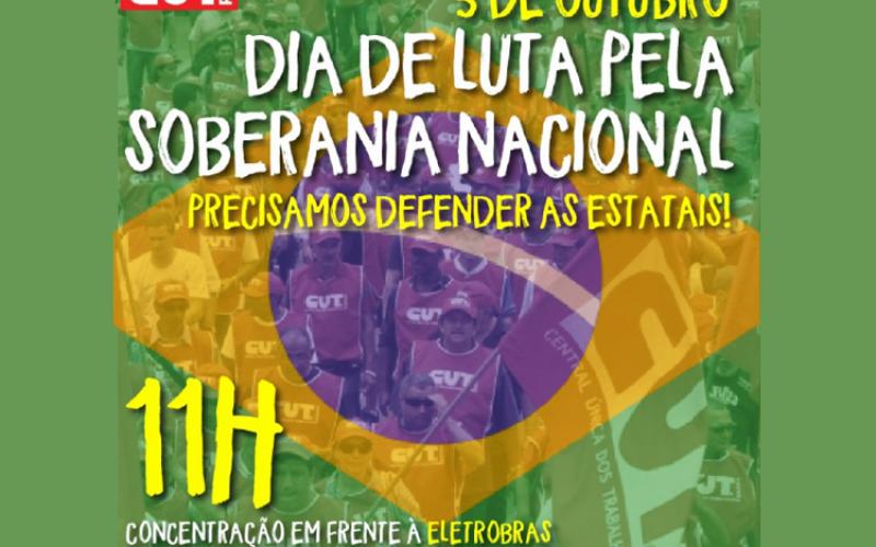 Resistência às privatizações do Governo Temer Arte: CUT/RJ