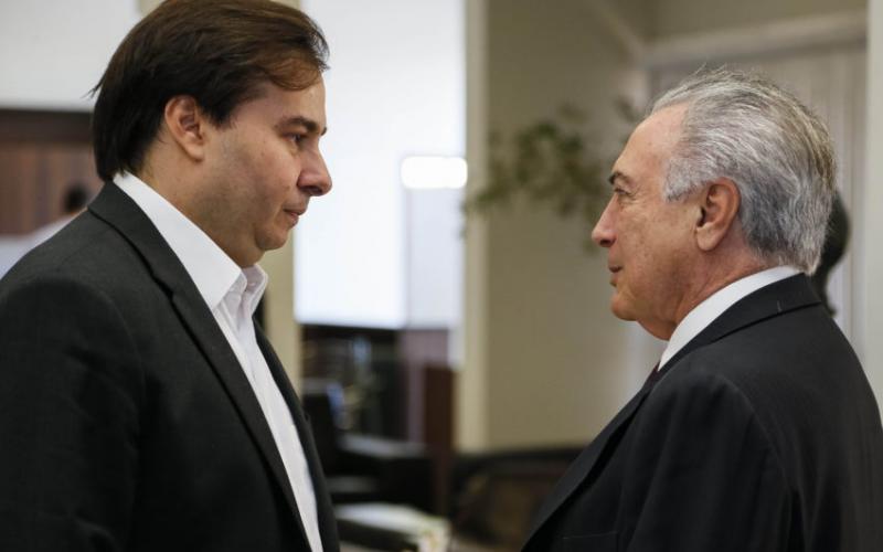 Dois dos principais entusiastas da reforma da Previdência: os presidentes da Câmara, Rodrigo Maia (DEM-RJ) e da República, Michel Temer (PMDB) Foto: Beto Barata/Fotos Públicas
