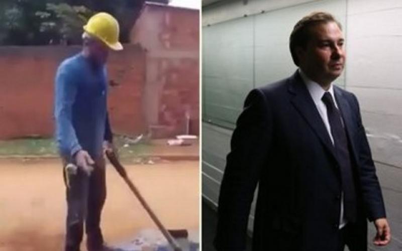 'Ele disse que um homem pode trabalhar até os 80 anos, então vem passar 30 dias comigo', disse o ajudante de pedreiro Foto: Reprodução/EBC