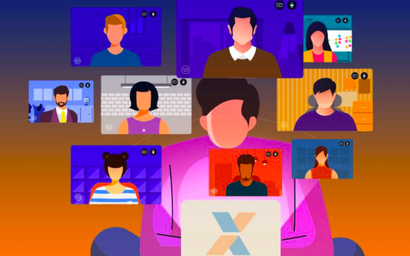 Imagem: vecteezy Ilustração de uma plenária virtual
