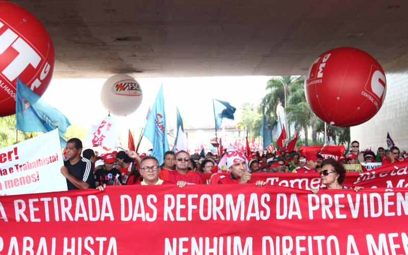 Desaprovação é geral também com o governo Temer Foto: Roberto Parizotti / CUT