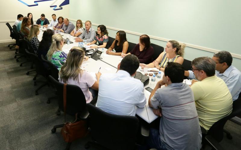 Reunião da COE com representantes do Bradesco garantiu conquistas aos funcionários do banco Foto: Jailton Garcia / Contraf-CUT