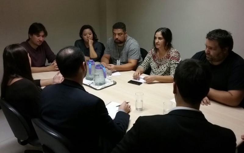 Dirigentes do banco público se comprometem em manter diálogo aberto com Sindicato Foto: Seeb/SP