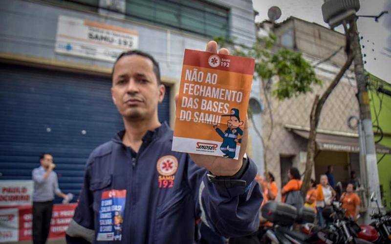 Os trabalhadores denunciam que a prefeitura está intransigente na negociação, que tratam os problemas nas unidades como pontuais Foto: Sindsep