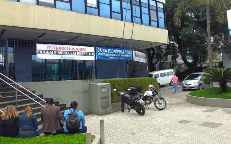 Sindicato esteve presente na SR Santo Amaro Foto: Seeb-SP