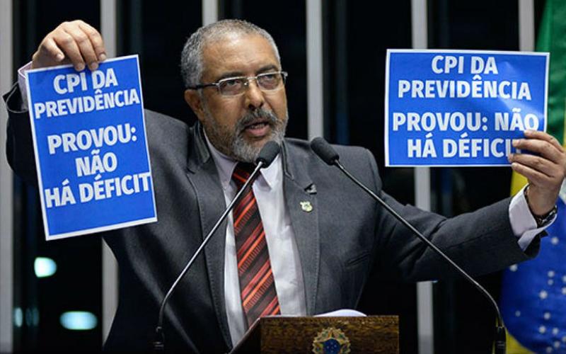 Intuito do governo Temer com a reforma da Previdência é privilegiar o sistema financeiro, diz Paim Foto: Agência Senado