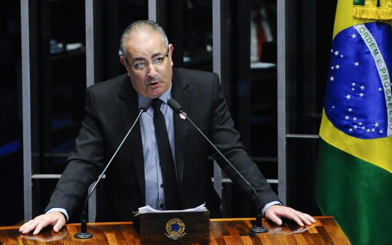 Sérgio Nobre, secretário-geral da CUT Foto: Edilson Rodrigues / Agência Senado