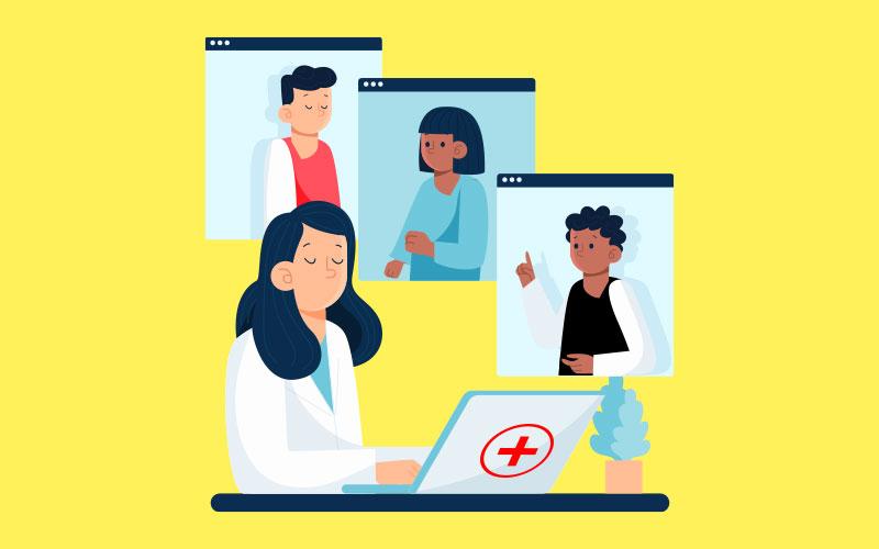 Imagem: Freepik Imagem remetendo a espera no atendimento da telemedicina da Cassi
