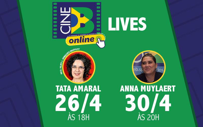 Tata Amaral e Anna Muylaert participam de debates nos dias 26 e 30 de abril, respectivamente Tata Amaral e Anna Muylaert participam de debates nos dias 26 e 30 de abril, respectivamente