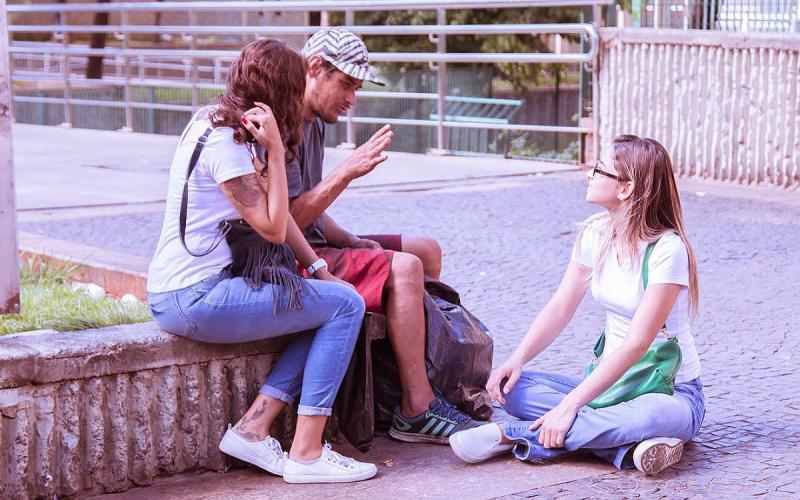 "A gente queria mostrar que todo mundo que está na rua tem uma história, um porquê de estar lá,", destaca co-fundador do movimento DIVULGAÇÃO