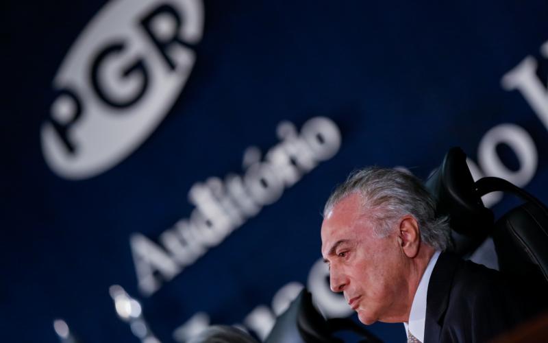 Temer tem dez sessões da CCJ para se explicar Foto: Marcos Corrêa / PR