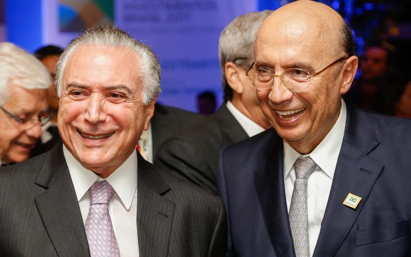 Michel Temer e Henrique Meirelles Foto: Marcos Corrêa / PR