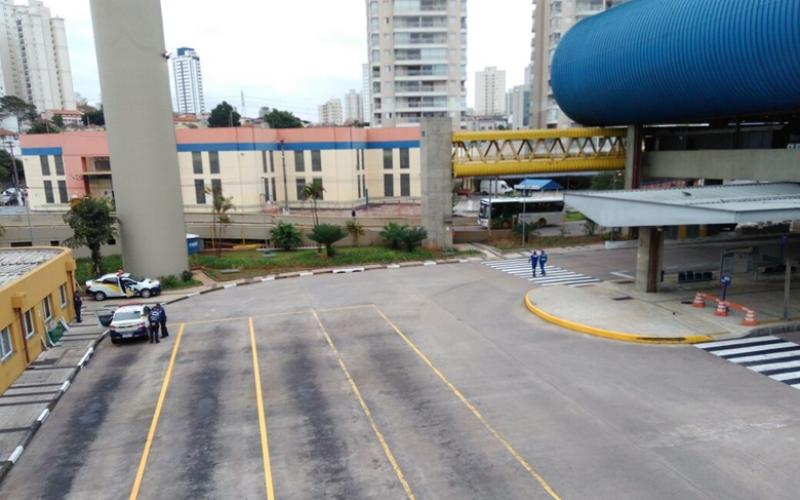 Terminal Sacomã, na zona sul de São Paulo, segue paralisado Foto: Rede Brasil Atual