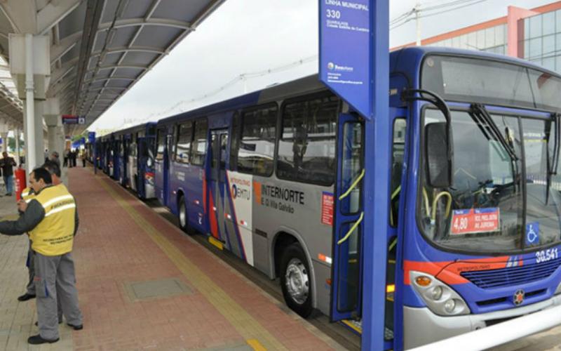 Transporte coletivo municipal e intermunicipal de Guarulhos e Arujá, além de São Bernardo do Campo, São Caetano, Santo André e Diadema deve parar Foto: Divulgação EMTU