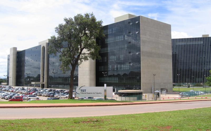 Prédio do Tribunal Superior do Trabalho onde a decisão em favor da bancária foi julgada Foto: Wikimedia