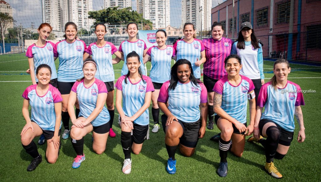 A equipe do Barceladies
