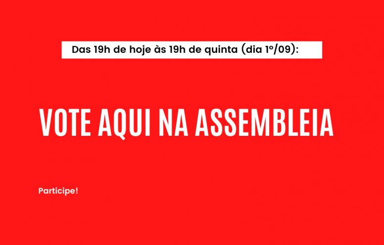 Vote na Assembleia da Campanha 2022