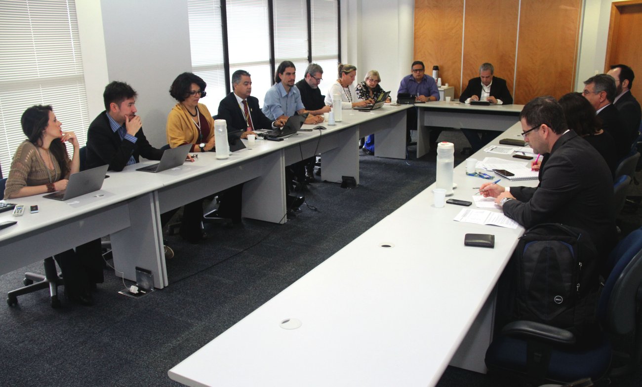 Reunião com a direção do BB, para tratar da reestruturação, foi realizada em Brasília Foto: Guina Ferraz / Contraf/CUT