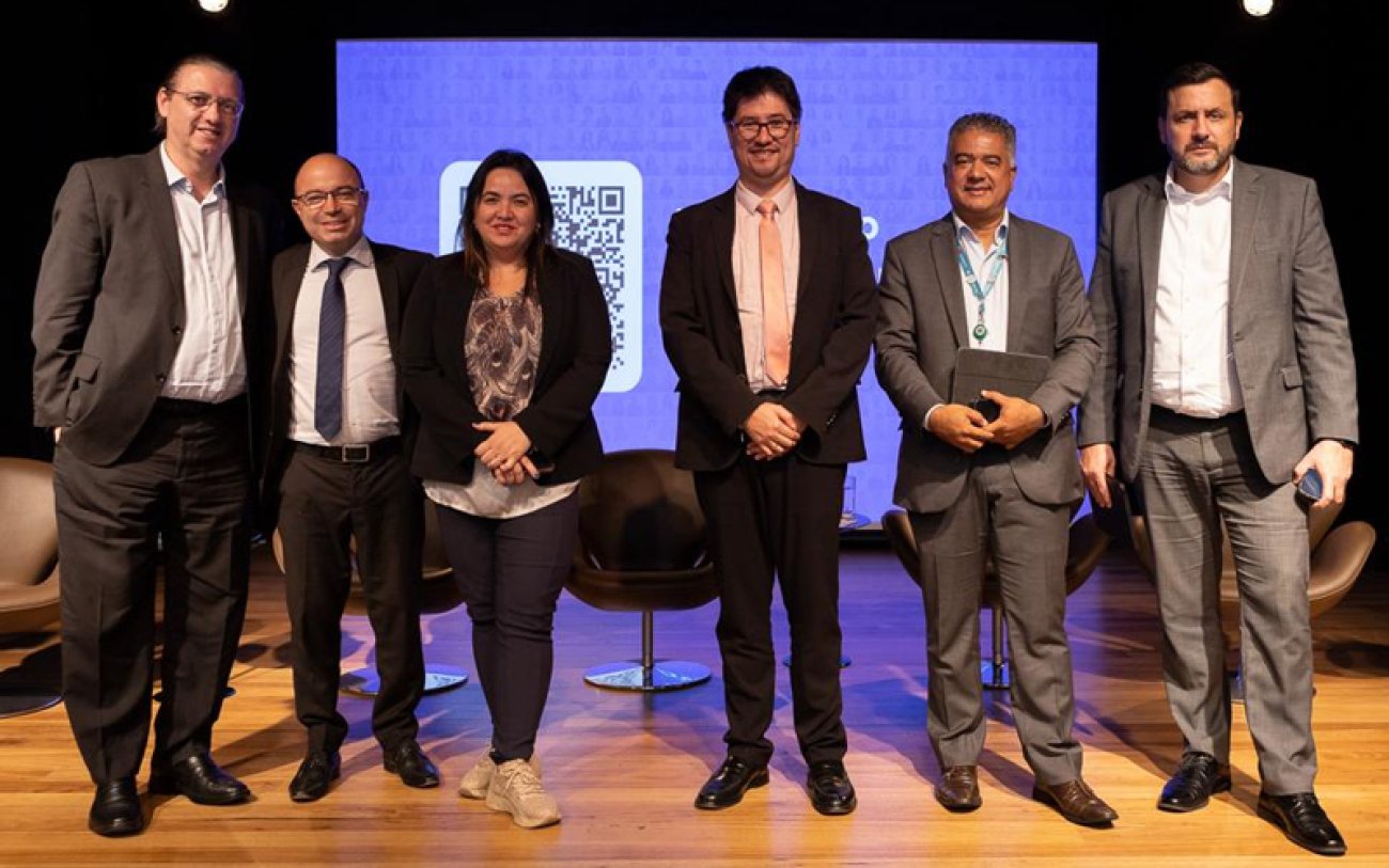 Reprodução/Contraf-CUT Diretoria da Previ durante apresentação dos resultados de 2023 da entidade