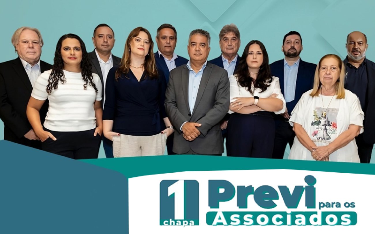Divulgação Integrantes da Chapa 1 - Previ para os Associados, apoiada pelo Sindicato dos Bancários