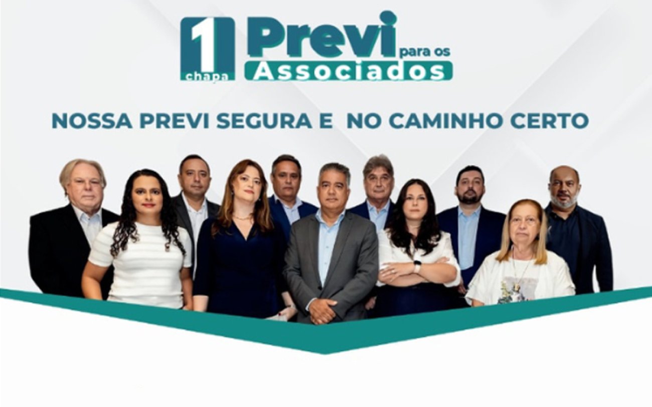 Divulgação Chapa 1, vencedora das Eleições Previ 2024