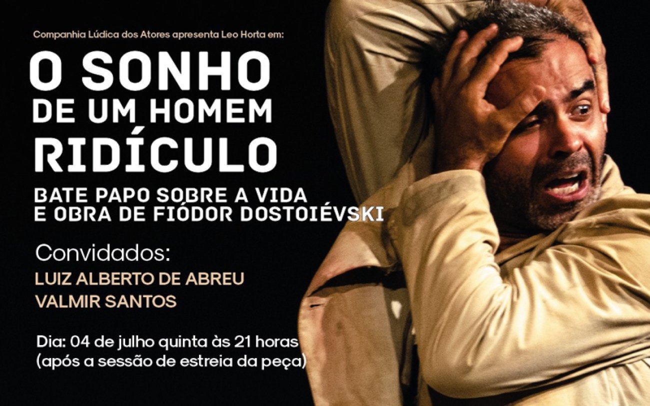 Sindicato disponibiliza ingressos para sócios em peça de Dostoiévski