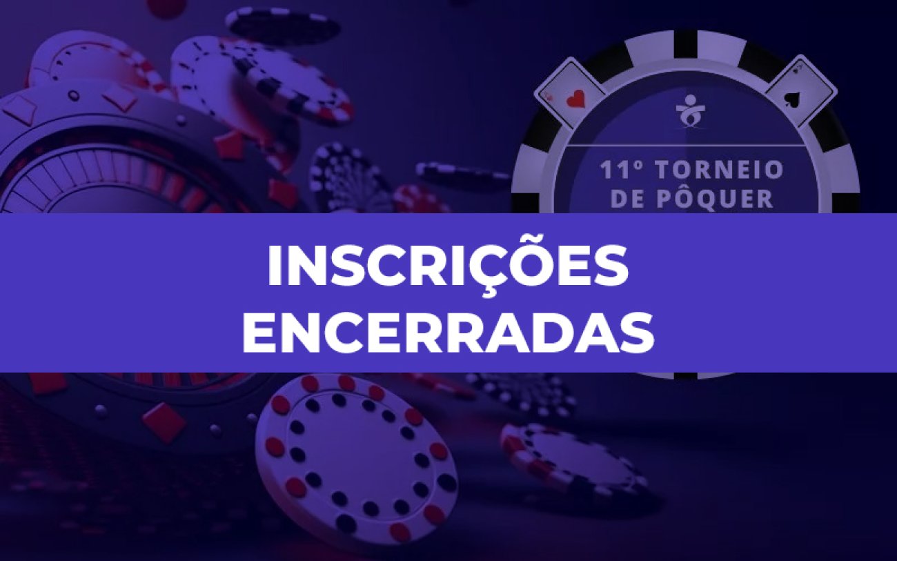 As vagas para inscrição se esgotaram no dia 27/05