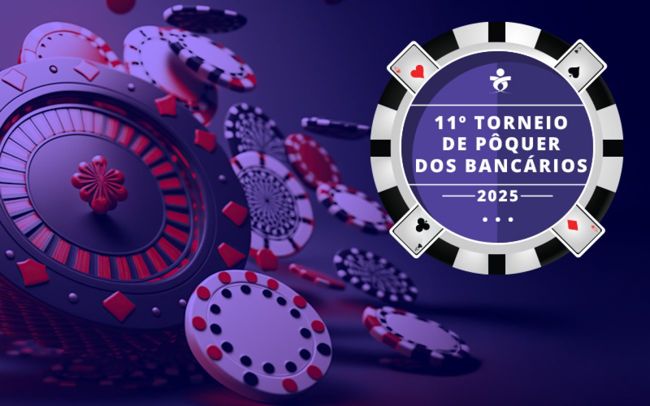 Sindicato abre inscrições para o 11º Torneio de Pôquer dos Bancários