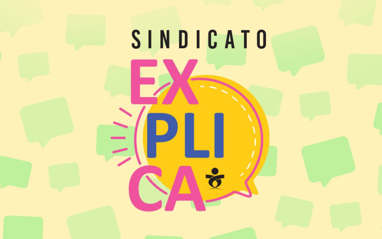 Arte: Fabiana Tamashiro Logo do Sindicato Explica