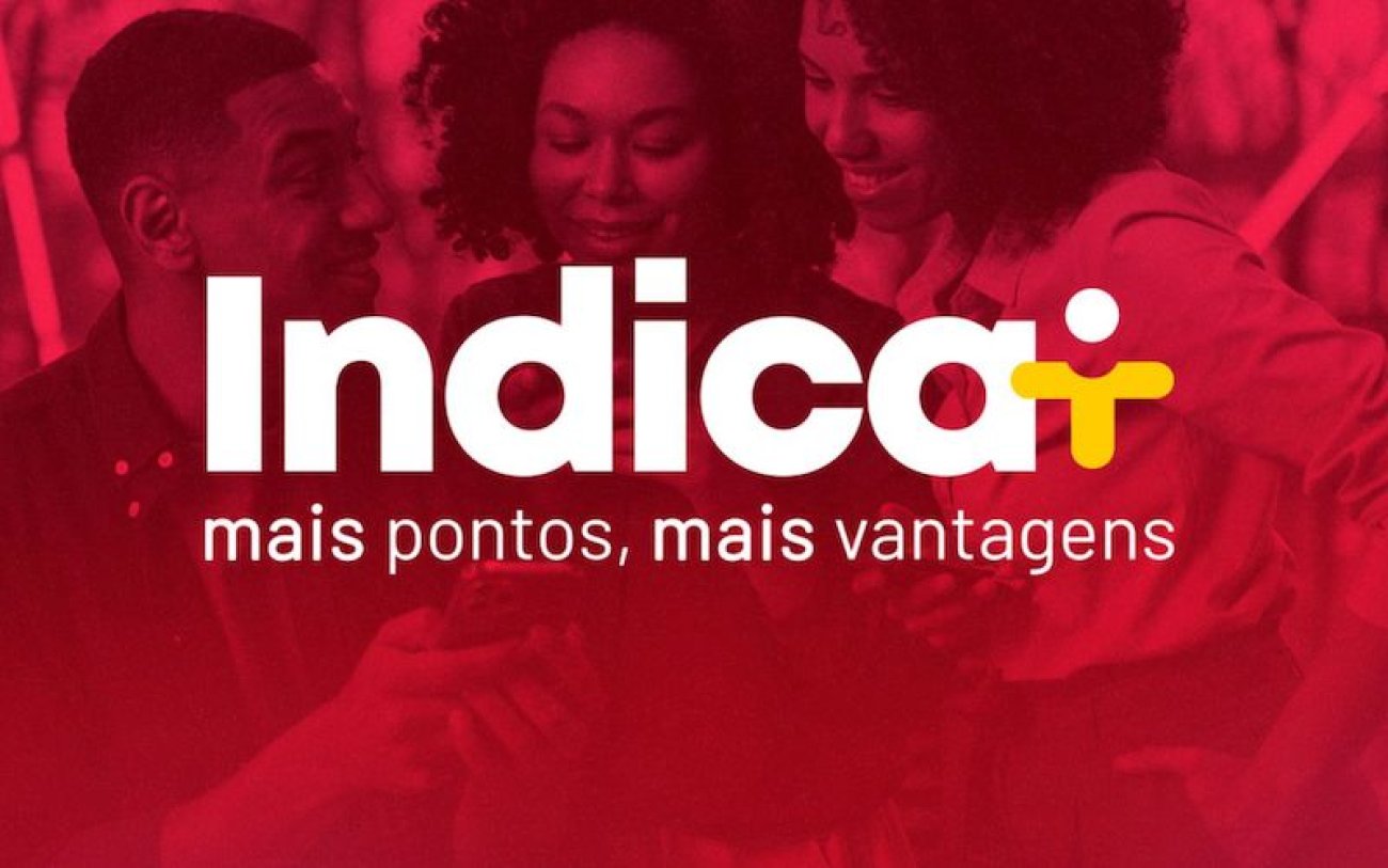 Divulgação Logotipo do programa Indica Mais