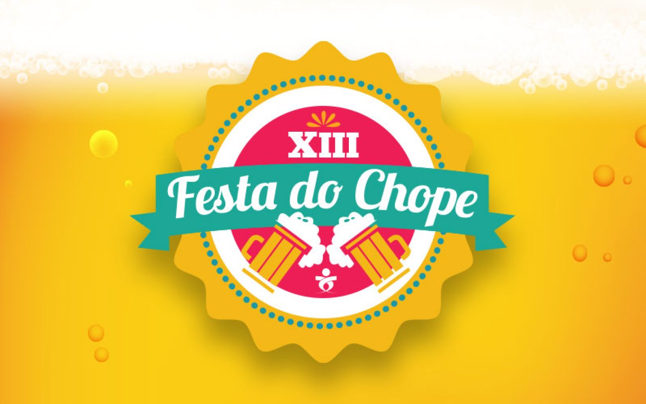 Divulgação Logotipo da Festa do Chope do Sindicato