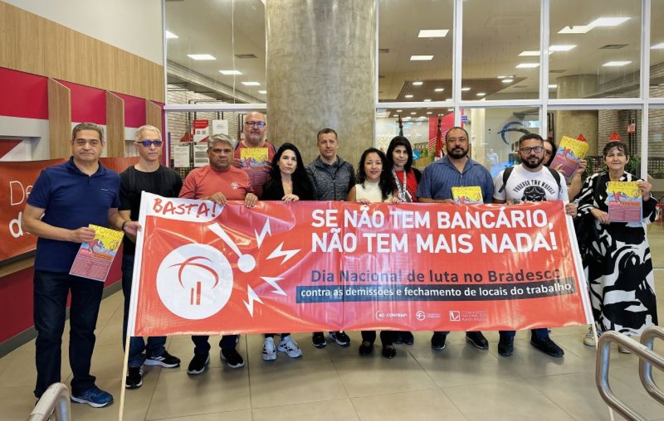 Dia Nacional de Luta dos bancários do Bradesco