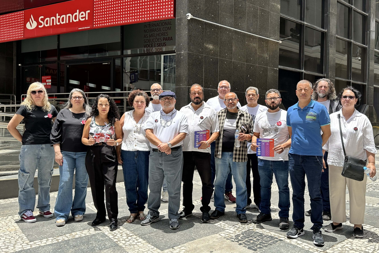 Em Campanha do Laço Branco, Sindicato conclama homens para luta contra a violência de gênero