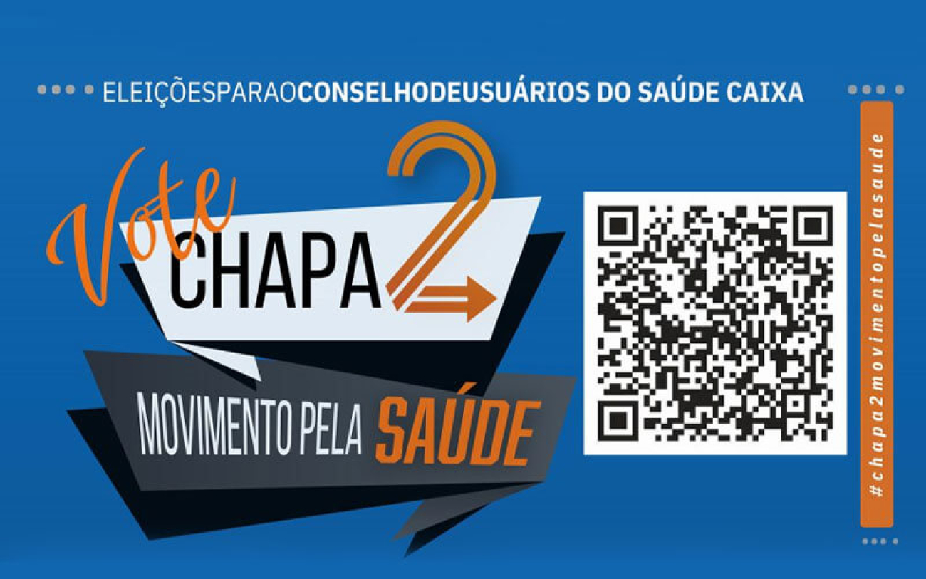 Imagem da Chapa 2 - Movimento Pela Saúde (Divulgação/Contraf-CUT)