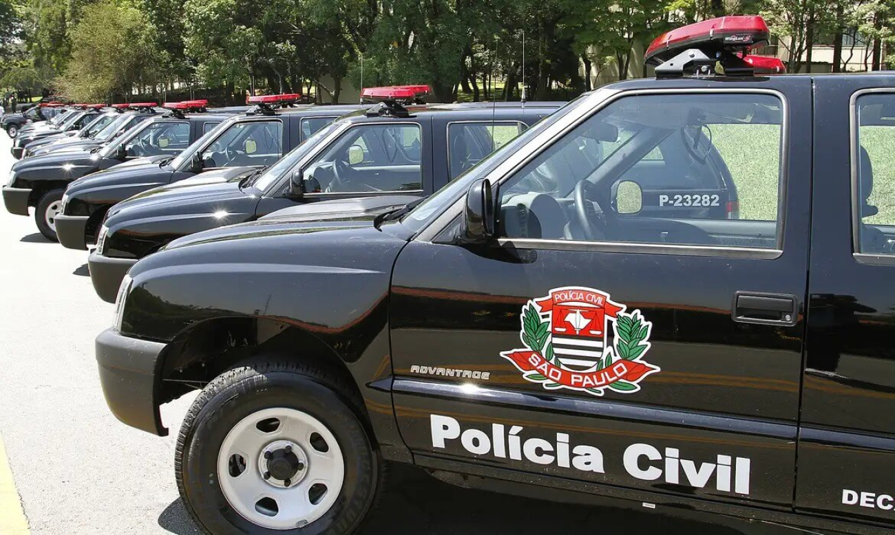 Imagem de viaturas da Polícia Civil (Imagem: Ciete Silvério/Governo de São Paulo)