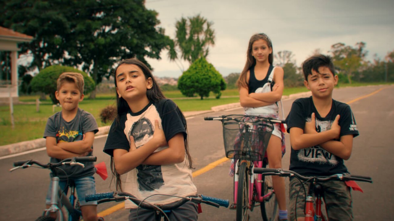 Imagem do curta-metragem Sobre Amizade e Bicicletas (Divulgação)