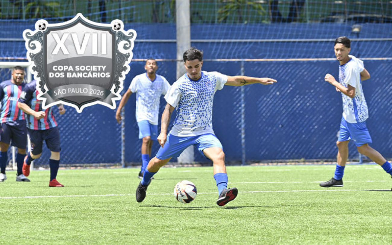 Copa Society dos Bancários começa com muitos gols e jogos disputados