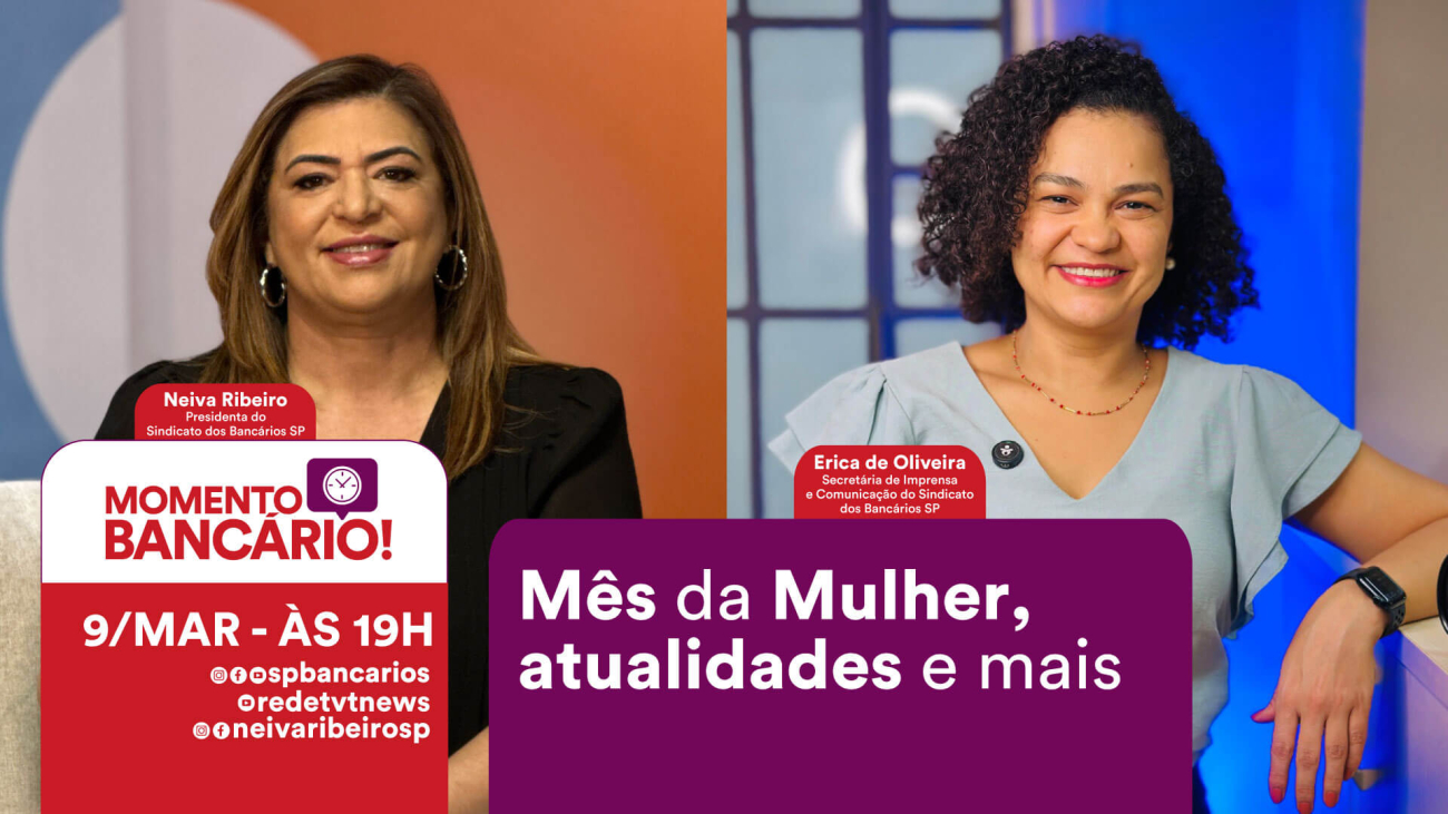 Arte mostra participantes do Momento Bancário