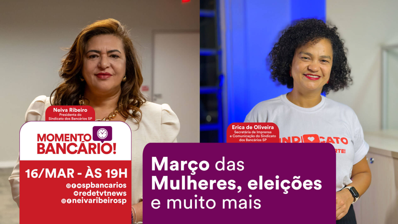 Arte mostra participantes do Momento Bancário