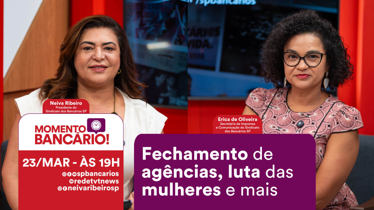 Arte mostra participantes do Momento Bancário