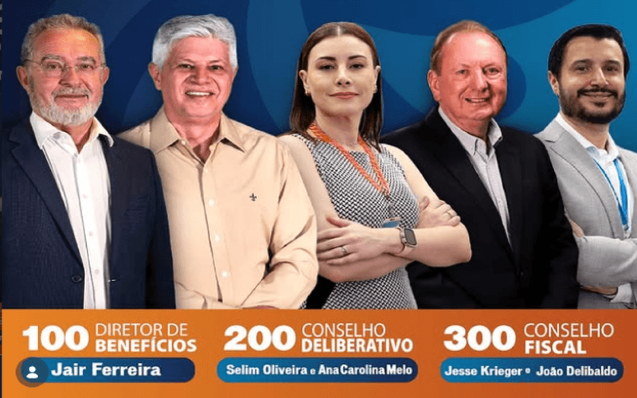 Candidatos apoiados pelo Sindicato no 2º turno das eleições da Funcef (Divulgação)