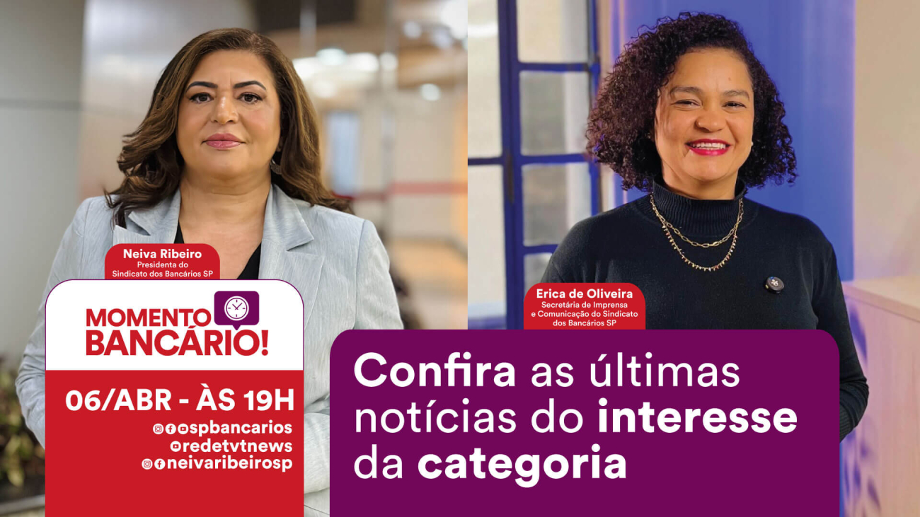 Arte mostra participantes do Momento Bancário