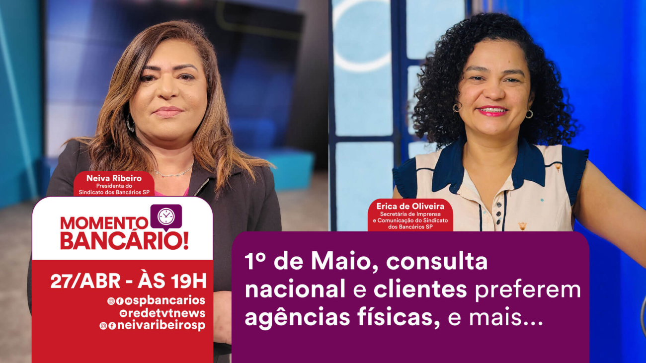 Arte mostra participantes do Momento Bancário