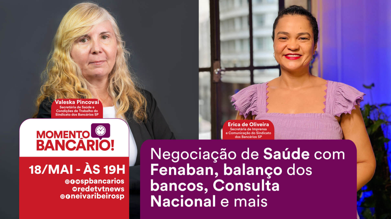 Arte mostra participantes do Momento Bancário