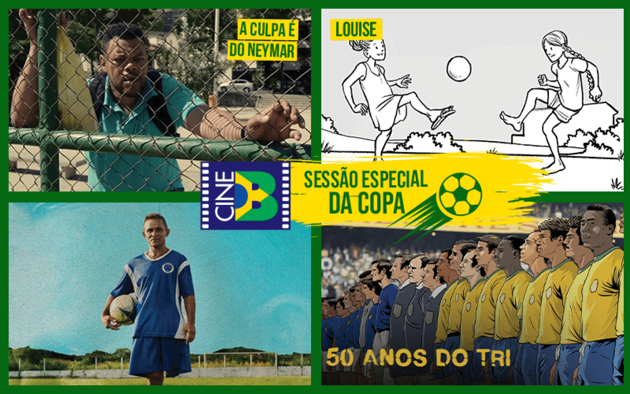 Divulgação CineB festival e curtas de futebol