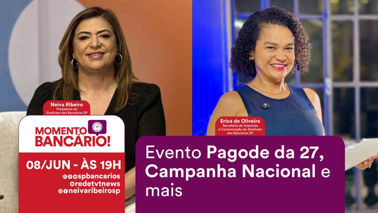 Arte mostra participantes do Momento Bancário