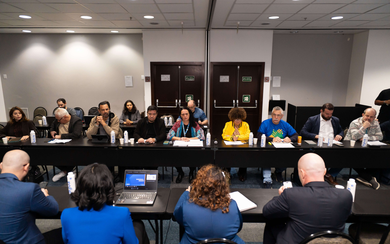 Terceira mesa de negociação específica com a Caixa também debateu atendimento figital, Genesys, metas, assédio, adoecimento, diversidade e Saúde Caixa (Foto: Seeb-SP)
