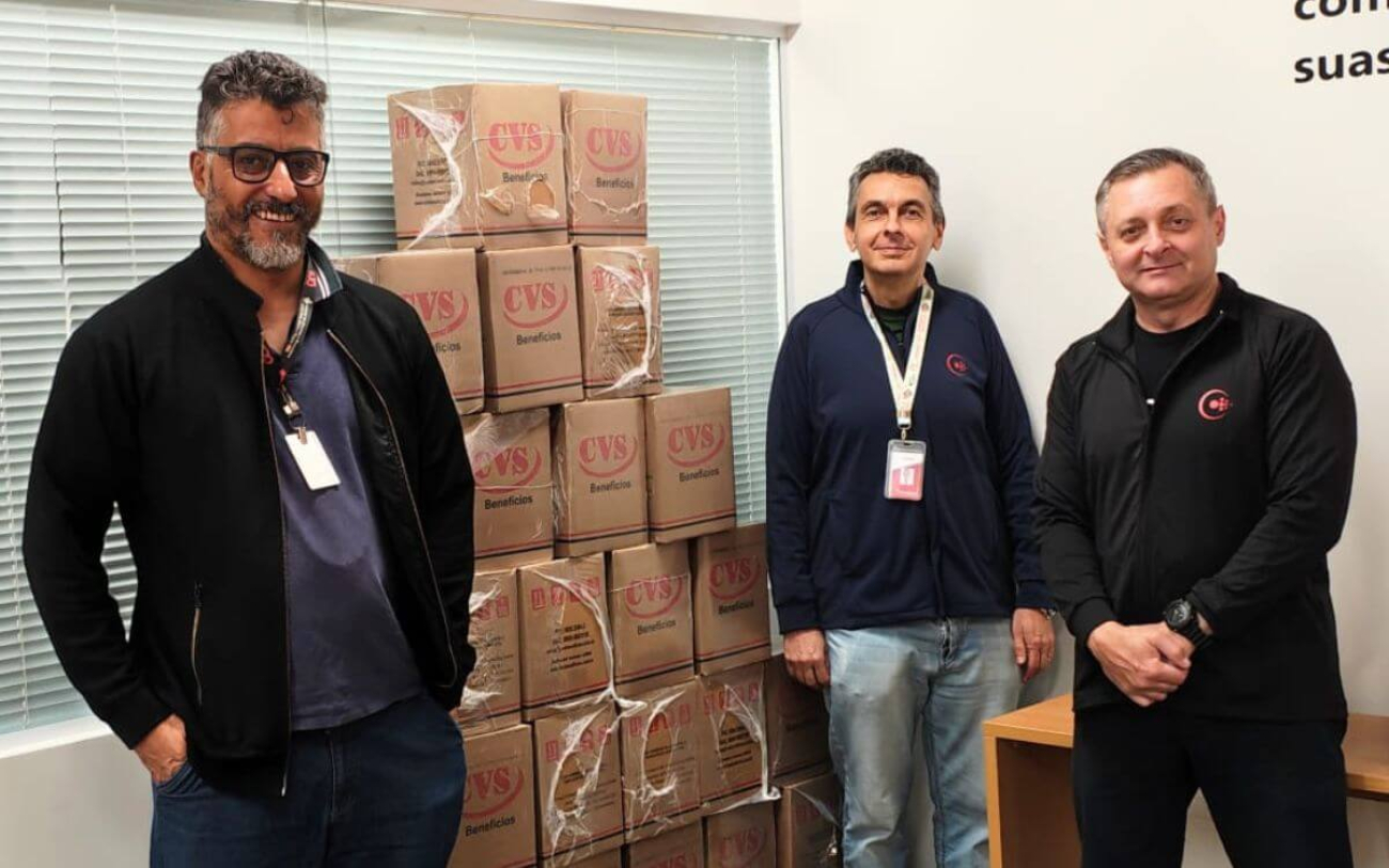 Bancários do Bradesco arrecadam 188 cestas básicas para campanha do Sindicato